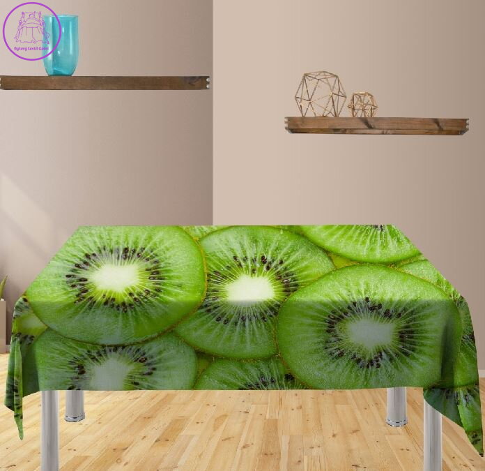 Ubrus s efektem 3D - Kiwi více rozměrů Ubrus s efektem 3D - Kiwi více rozměrů