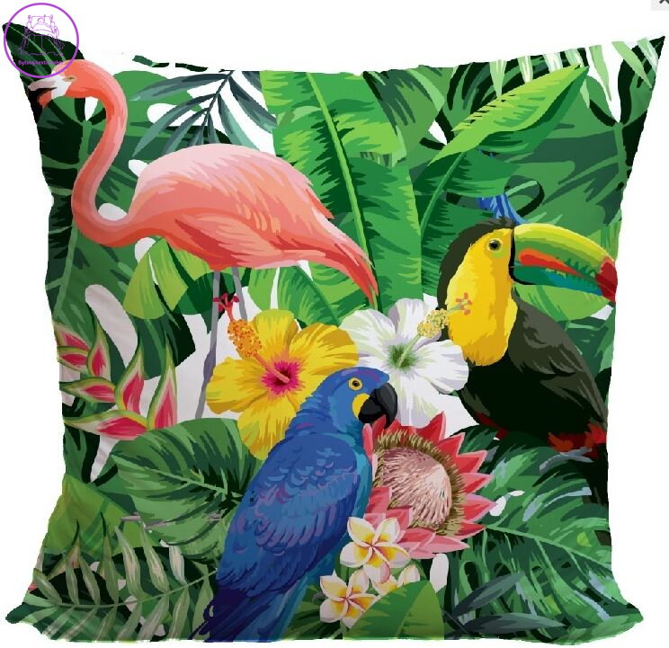 Fotopolštářek s efektem 3D 40x40cm - Tropical Fotopolštářek s efektem 3D 40x40cm - Tropical