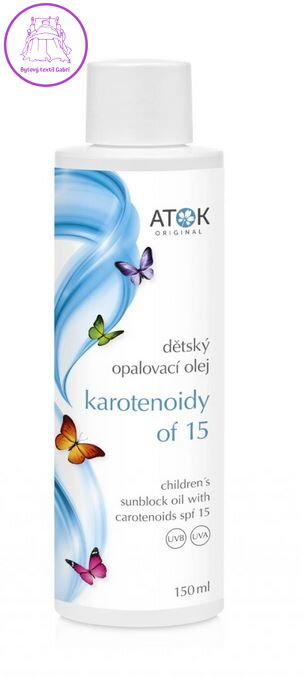 Dětský opalovací olej karotenoidy OF15