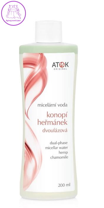 Micelární voda Konopí - heřmánek dvoufázová 200ml
