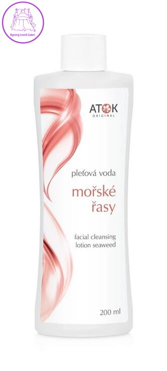 Pleťová voda Mořské řasy