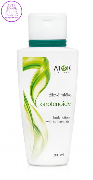 Tělové mléko Karotenoidy