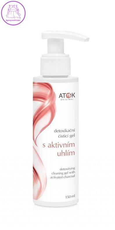 Detoxikační čisticí gel s aktivním uhlím 