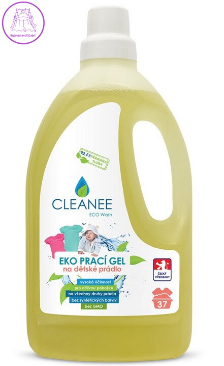 CLEANEE EKO Prací gel na dětské prádlo 1,5L