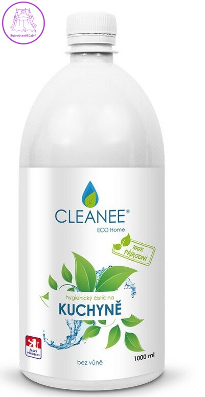 CLEANEE EKO hygienický čistič na KUCHYNĚ 1L- náhradní náplň
