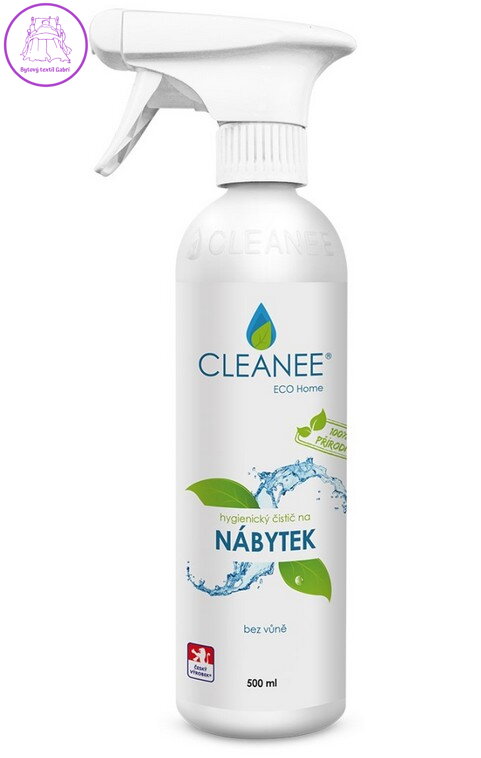 CLEANEE EKO hygienický čistič na NÁBYTEK bez vůně 500ml