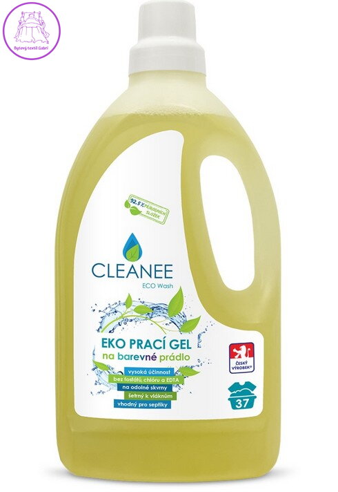 CLEANEE EKO Prací gel na barevné prádlo 1,5L