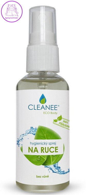 CLEANEE EKO hygienický sprej na ruce - přírodní 50 ml