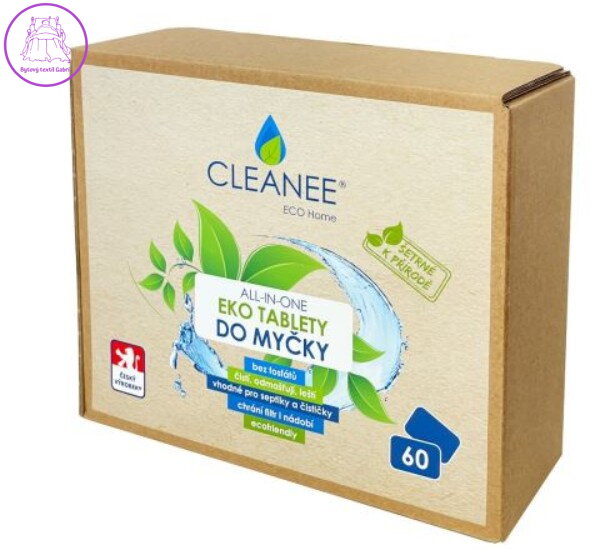 CLEANEE EKO Tablety do myčky 60 ks