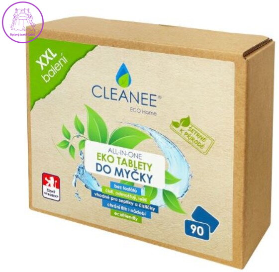 CLEANEE EKO Tablety do myčky 90 ks