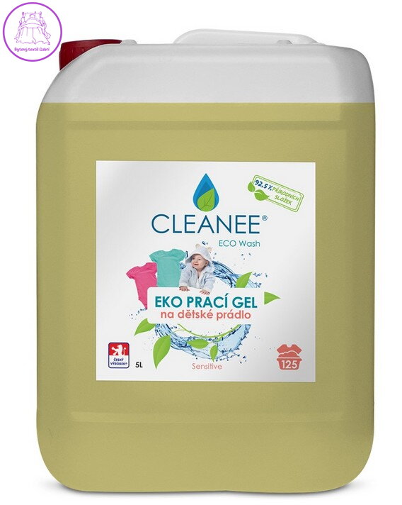 CLEANEE EKO Prací gel na dětské prádlo ZERO WASTE