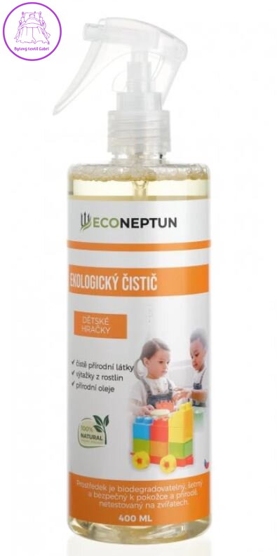 Ekologický čistič na dětské hračky natural 400 ml 