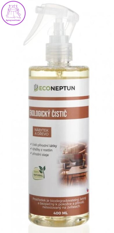 Ekologický čistič na nábytek/dřevo 400 ml