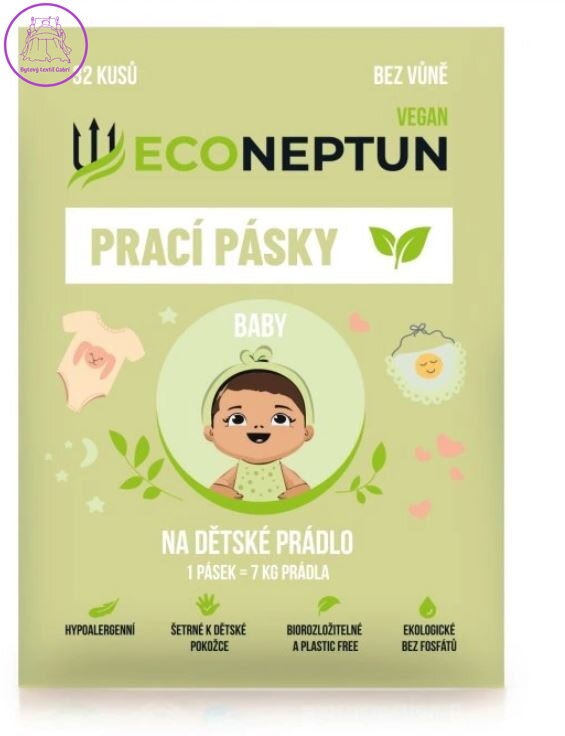 EcoNeptun prací pásky baby 32 ks