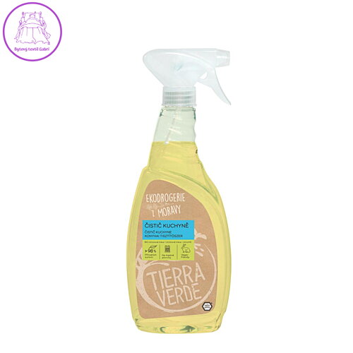 Tierra Verde – Čistič kuchyně BIO citronová tráva (TIERRA VERDE), 750 ml