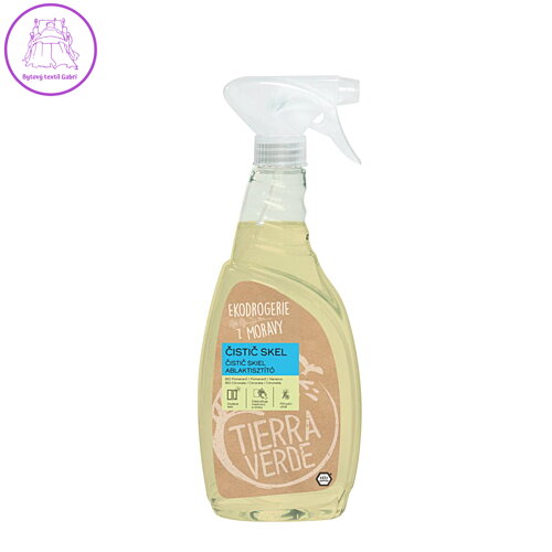 Tierra Verde – Čistič skel BIO pomeranč a citronela (TIERRA VERDE), 750 ml