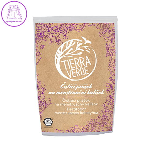 Tierra Verde – Čisticí prášek na menstruační kalíšek (TIERRA VERDE), vzorek 50 g