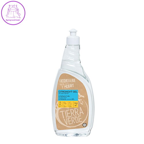 Tierra Verde – Citronový gel na vodní kámen (TIERRA VERDE), 750 ml