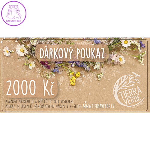 Tierra Verde – Dárkový poukaz (TIERRA VERDE)