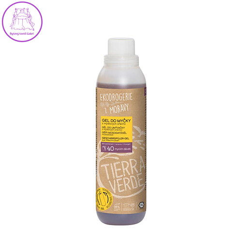 Tierra Verde – Gel do myčky BIO pomeranč (TIERRA VERDE), 1 l
