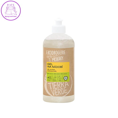 Tierra Verde – Gel na nádobí BIO citron (TIERRA VERDE), 500 ml Tierra Verde – Gel na nádobí BIO citron (TIERRA VERDE), 500 ml