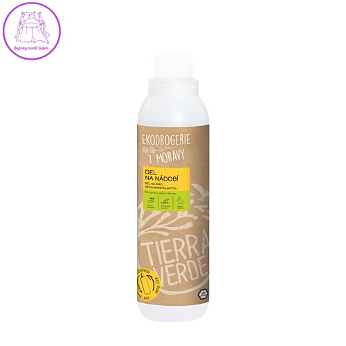 Tierra Verde – Gel na nádobí – BIO citron (TIERRA VERDE), 1 l Tierra Verde – Gel na nádobí – BIO citron (TIERRA VERDE), 1 l