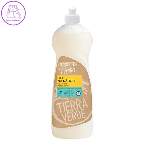 Tierra Verde – Gel na nádobí – BIO sladká máta (TIERRA VERDE), 1 l Tierra Verde – Gel na nádobí – BIO sladká máta (TIERRA VERDE), 1 l