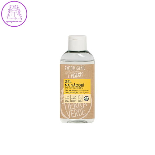 Tierra Verde – Gel na nádobí – citlivá pokožka (TIERRA VERDE), 100 ml Tierra Verde – Gel na nádobí – citlivá pokožka (TIERRA VERDE), 100 ml