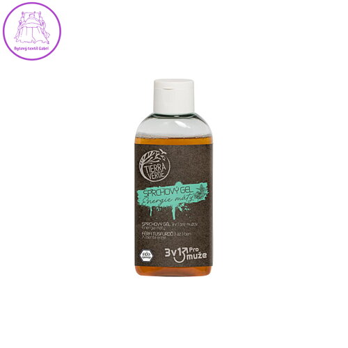 Tierra Verde – Sprchový gel pro muže Energie máty (TIERRA VERDE), 110 ml