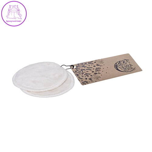Tierra Verde – Tampon kosmetický samet s froté stranou – malý (7 cm) (TIERRA VERDE), 2 ks