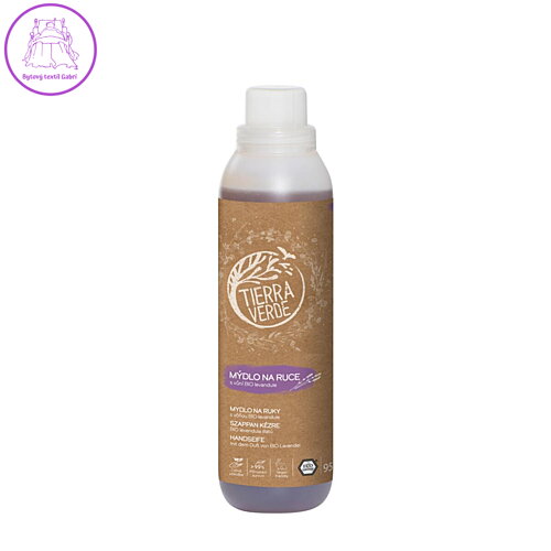 Tierra Verde – Tekuté mýdlo na ruce – BIO levandule (TIERRA VERDE), 950 ml