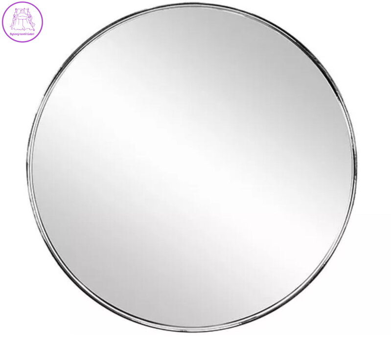 Kosmetické zrcadlo Mini Mirror stříbrné Ø 12,0 cm 2024