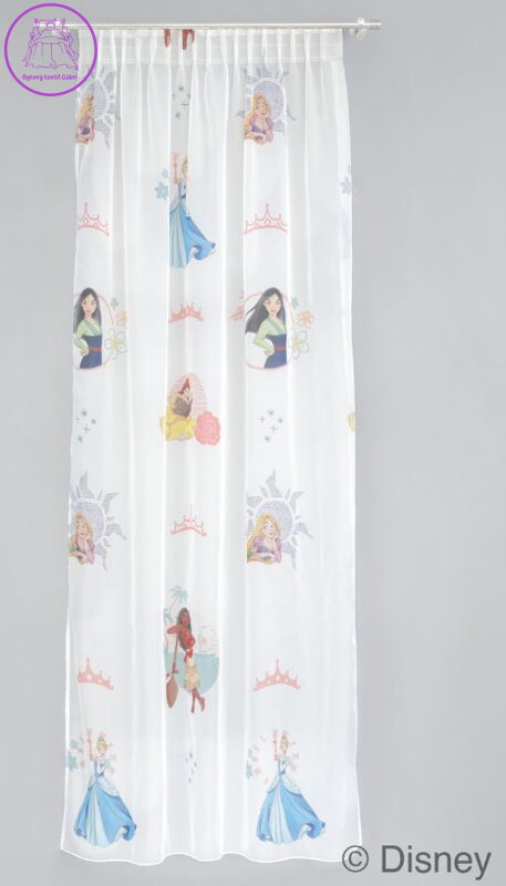 Záclona dětská kusová voál 140x245cm Lag-PRINCESS/R/01 Záclona dětská kusová voál 140x245cm Lag-PRINCESS/R/01