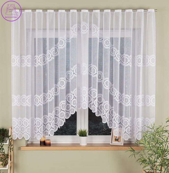 Záclona kusová oblouková s motivem 410x160cm Gabri-Malvina 018535-2026