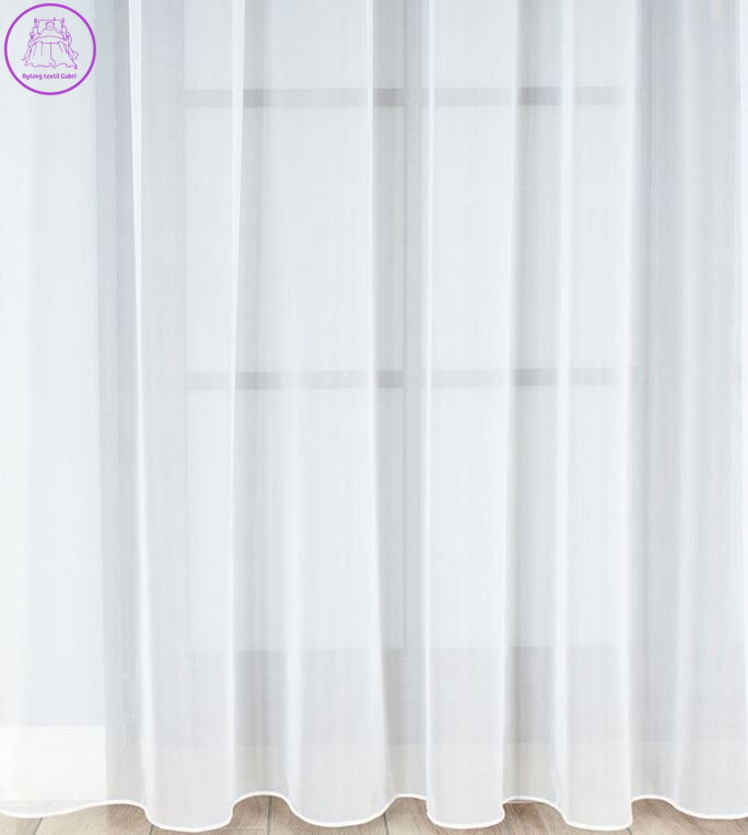 Metrážový voál hladký premium s olůvkem výška 330cm Gabri-000100/OLO/001/000330/1-2025