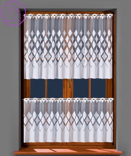 Vitrážková záclona výška 70cm a šíře 150cm Gabri-03147 SKLADEM