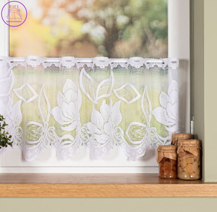 Žakárové záclony bílé v metráži se vzorem Gabri-023338-2026