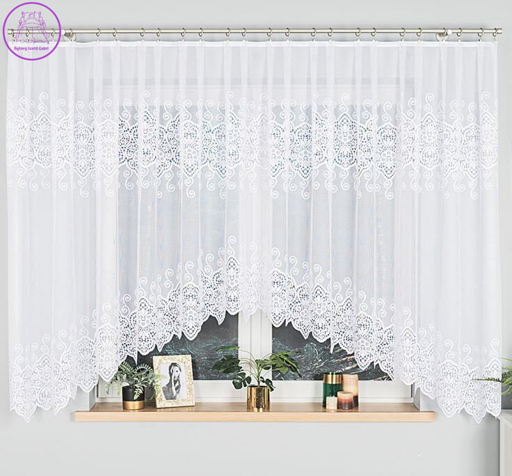 Záclona kusová oblouková s motivem 400x160cm Gabri-Celina 018495-2026
