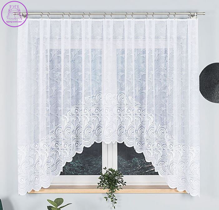 Záclona kusová oblouková s motivem 330x160cm Gabri-Kinga 023391-2026