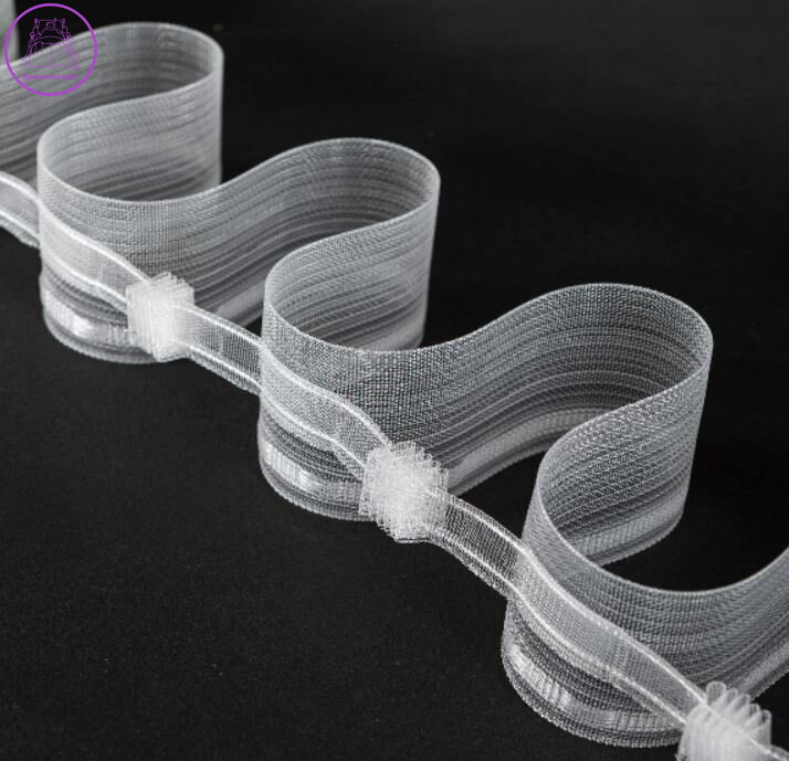 Řasící páska 50m - 5cm transparentní 1:2,5 Gabri-TASMAM/T28-2026