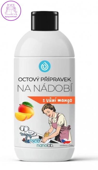 Octový přípravek na MYTÍ NÁDOBÍ Mango 500 ml 