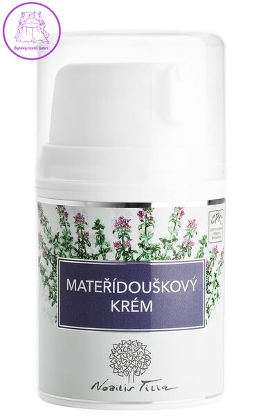 Mateřídouškový krém 