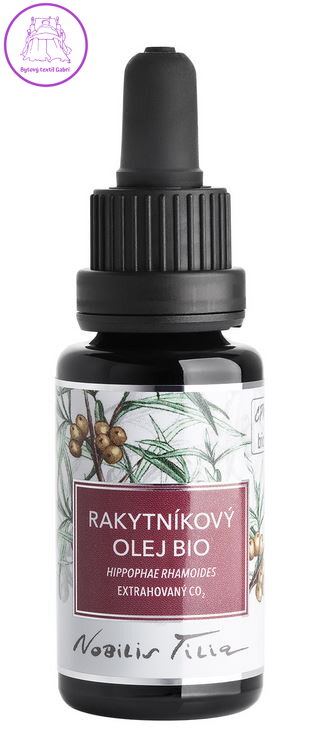 BIO Rakytníkový olej 20 ml fialové sklo 