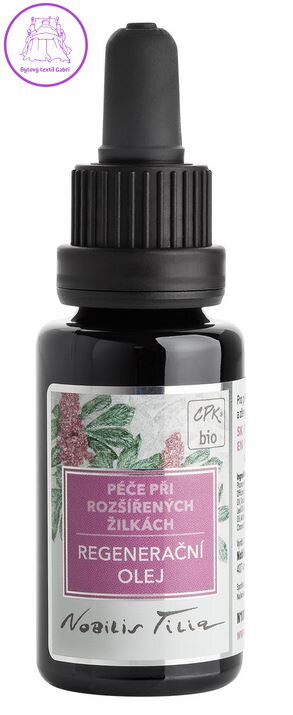 Regenerační olej na rozšířené žilky 20 ml 