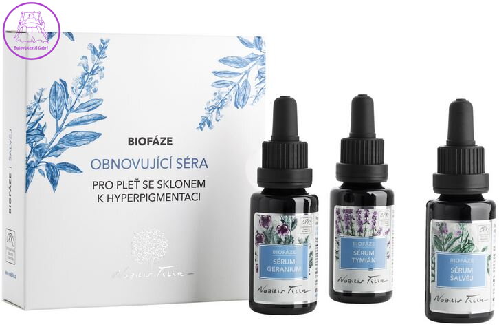 Biofáze Obnovující séra Šalvěj, 3x20 ml Biofáze Obnovující séra Šalvěj, 3x20 ml