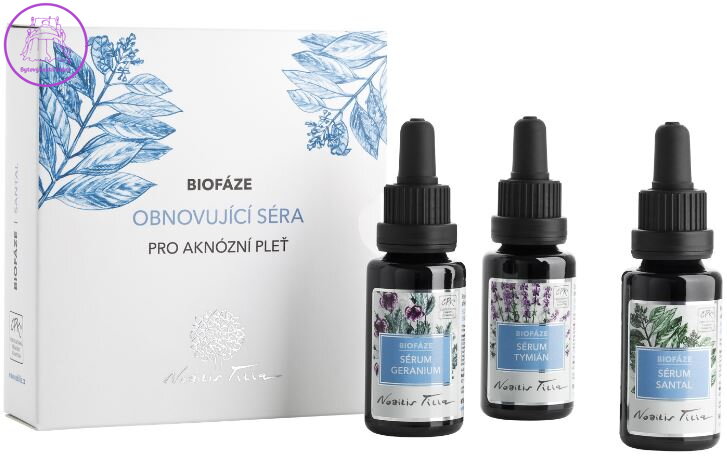 Biofáze Obnovující séra Santal, 3x20 ml Biofáze Obnovující séra Santal, 3x20 ml