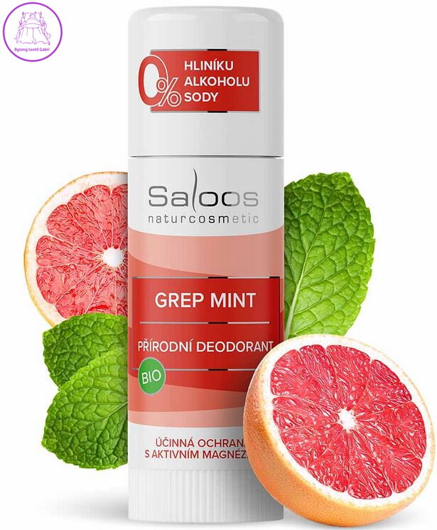 Bio přírodní deodoranty - Grep mint 60g