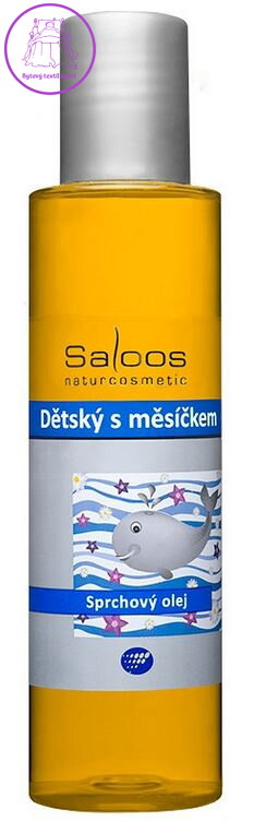 Dětský s měsíčkem - sprchový olej 
