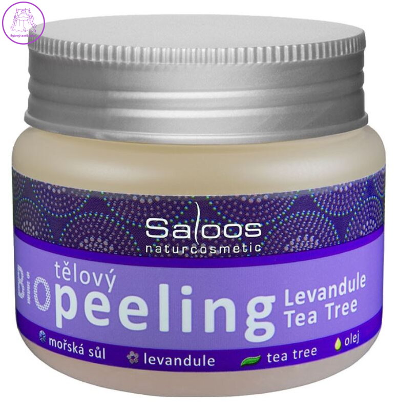 Bio tělové peelingy - Levandule-Tea Tree 140 ml