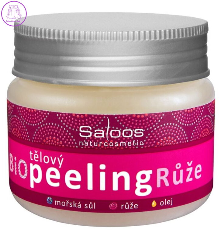 Bio tělové peelingy - Růže 140 ml